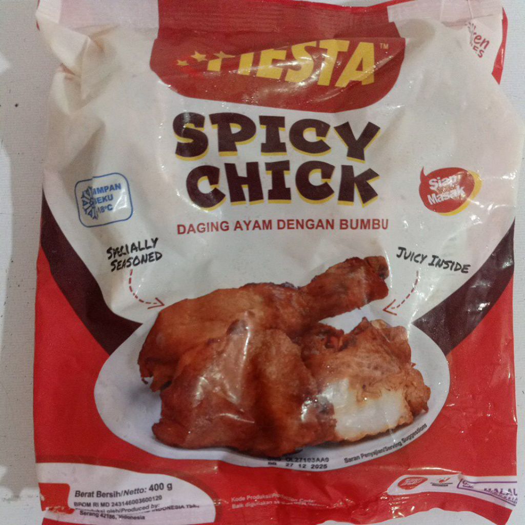 

Fiesta Spicy Chick-Daging Ayam Dengan Bumbu