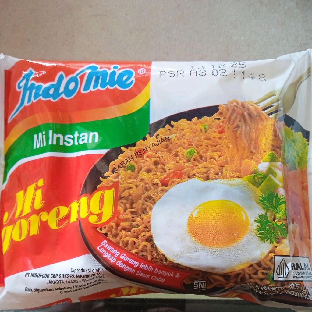 

INDOMIE GORENG MIE INSTAN 85 GRAM