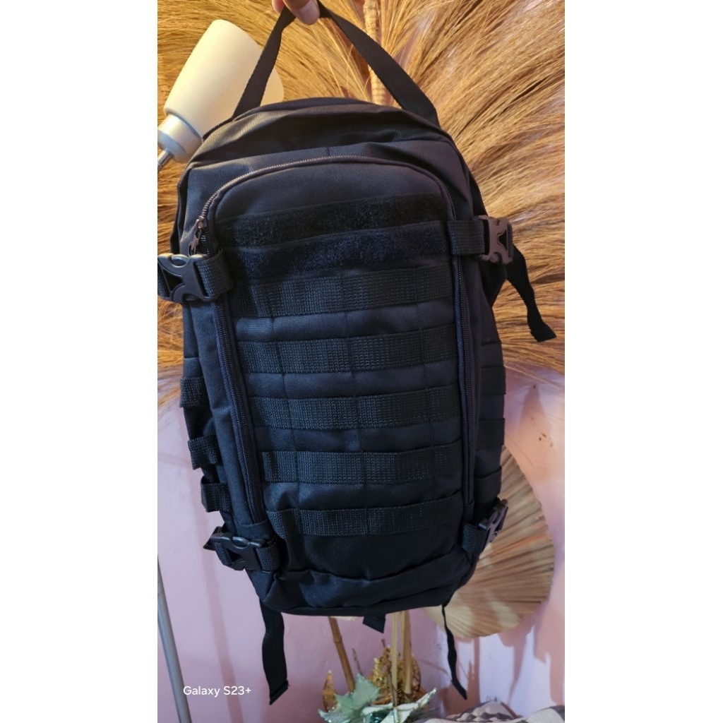 Tas Punggung Tactical Hitam Original