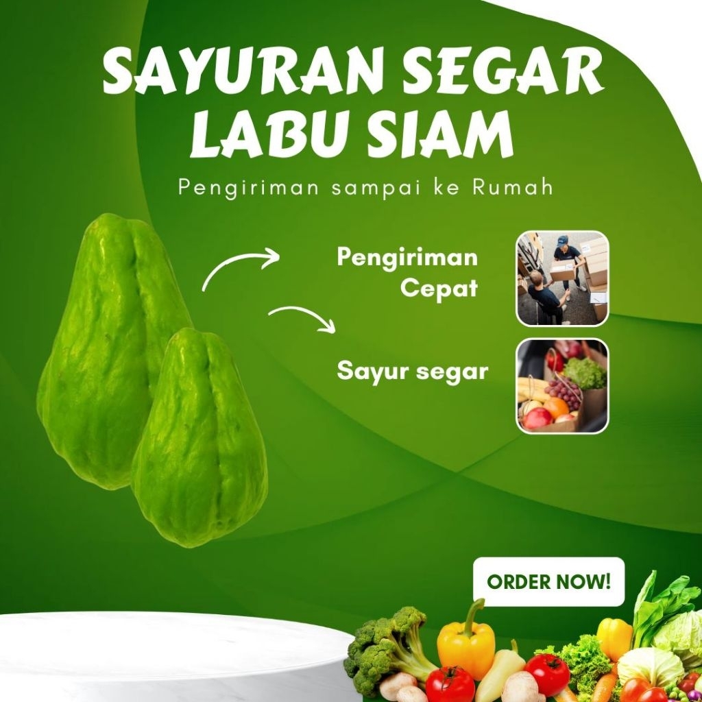 

Labu Siam Besar 500 gr