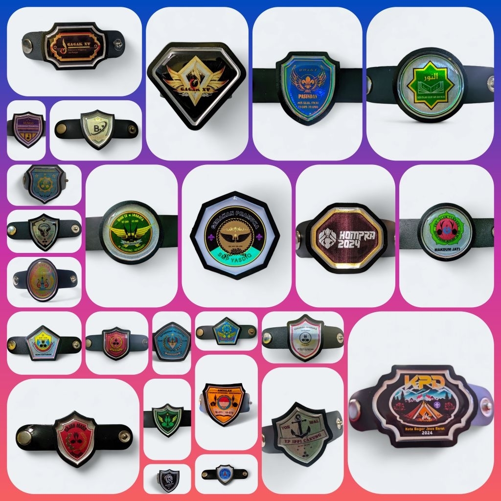 Ring Kacu Pramuka Custom / Ring Hasduk Pramuka Custom / Ring Custom Logo ( ada minimal pembelian ya 