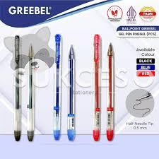 

GREEBEL - PENA FINEGEL / PULPEN GEL TIP 0.5MM
