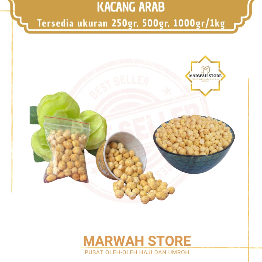 

Kacang Arab pergram 250gr, 500gr, 1kg | Oleh-oleh Haji dan Umroh
