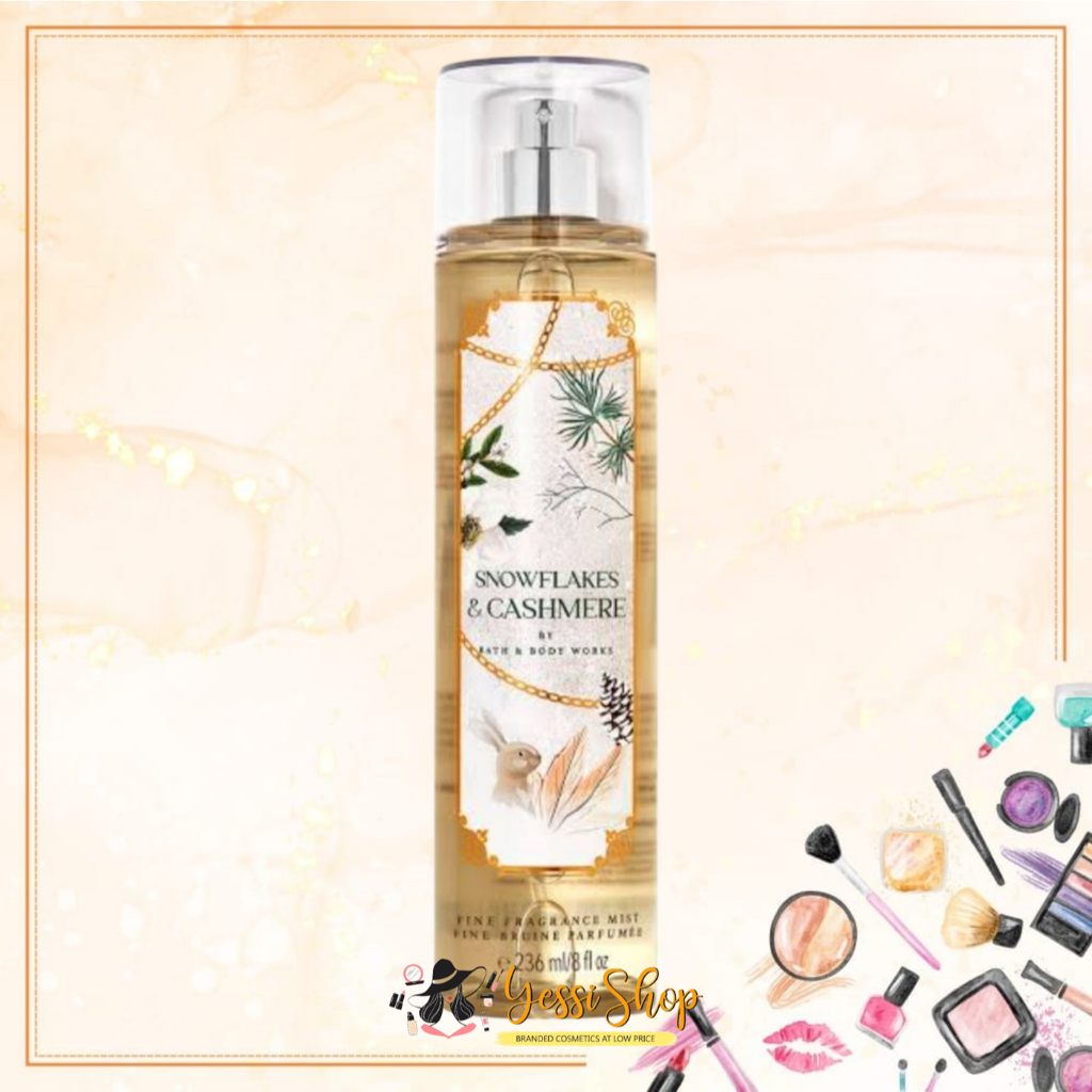 Bath & Body Works Snowflakes & Cashmere Fine Fragrance Mist 236ml