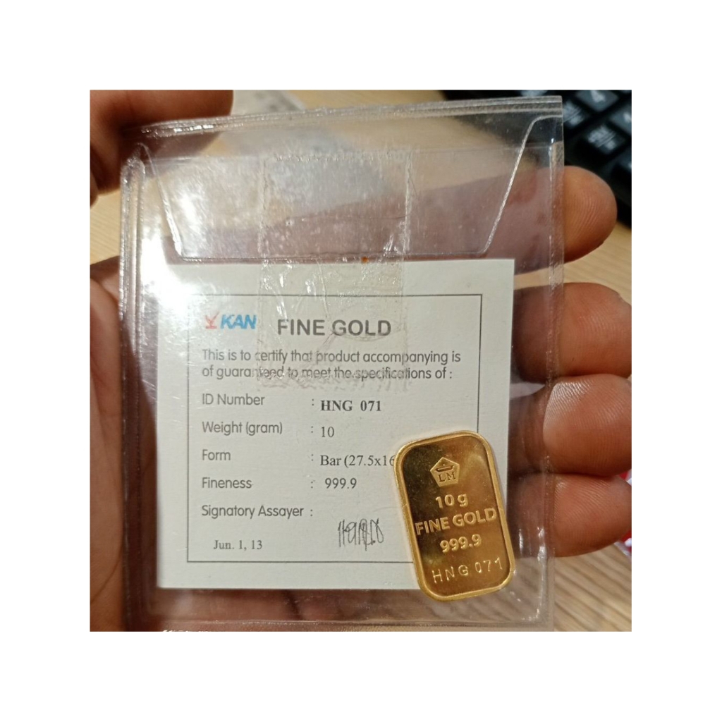 Antam retro berat 10 gram