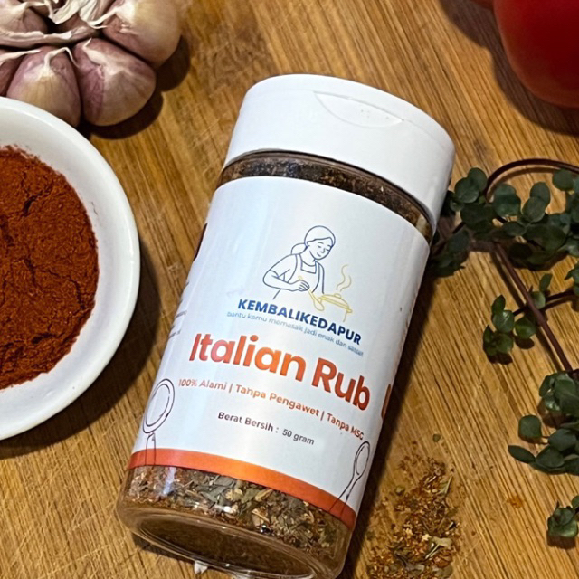 

Italian Rub No MSG All Natural 50 gram
