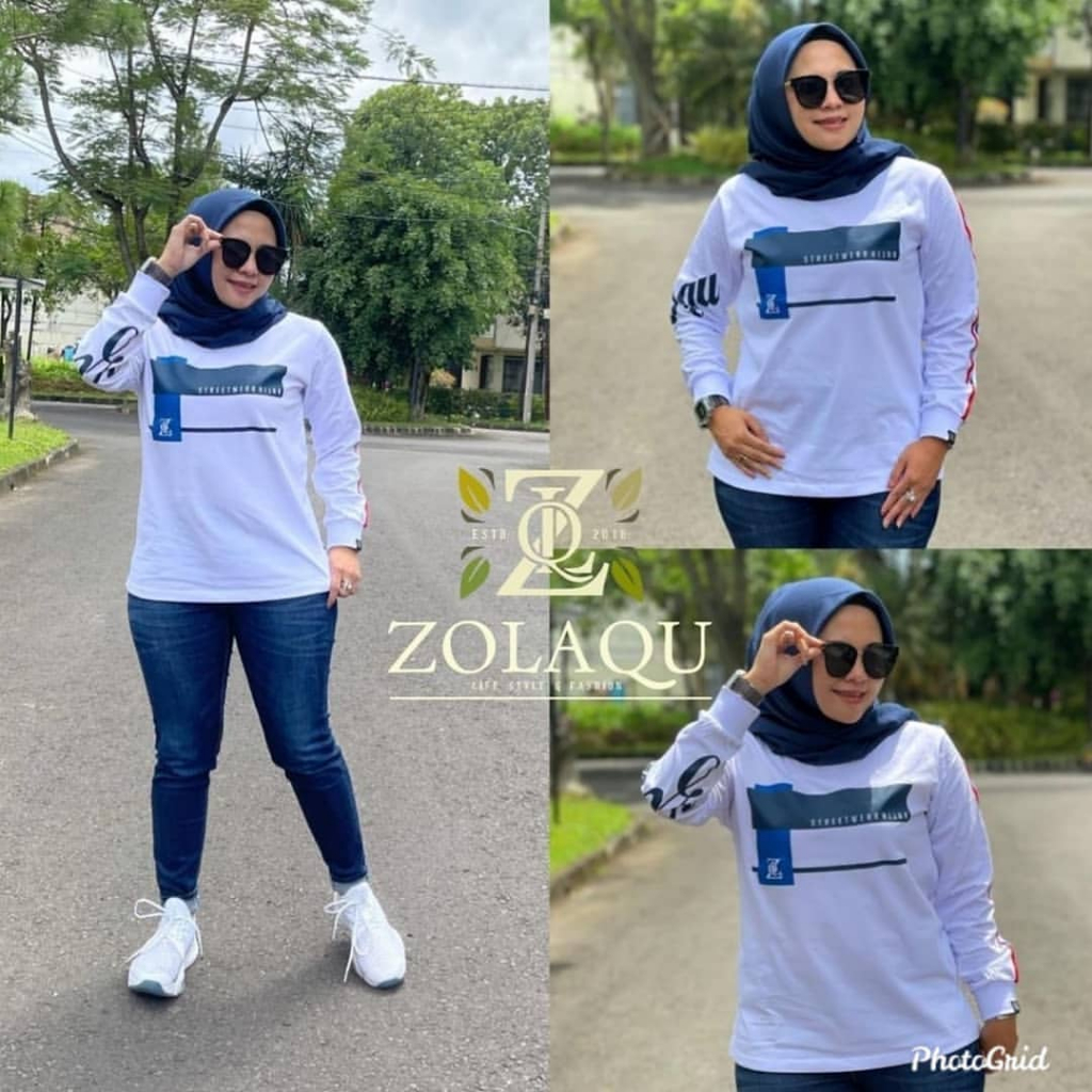 ATASAN ZOLAQU TERBARU VARIAN PUTIH