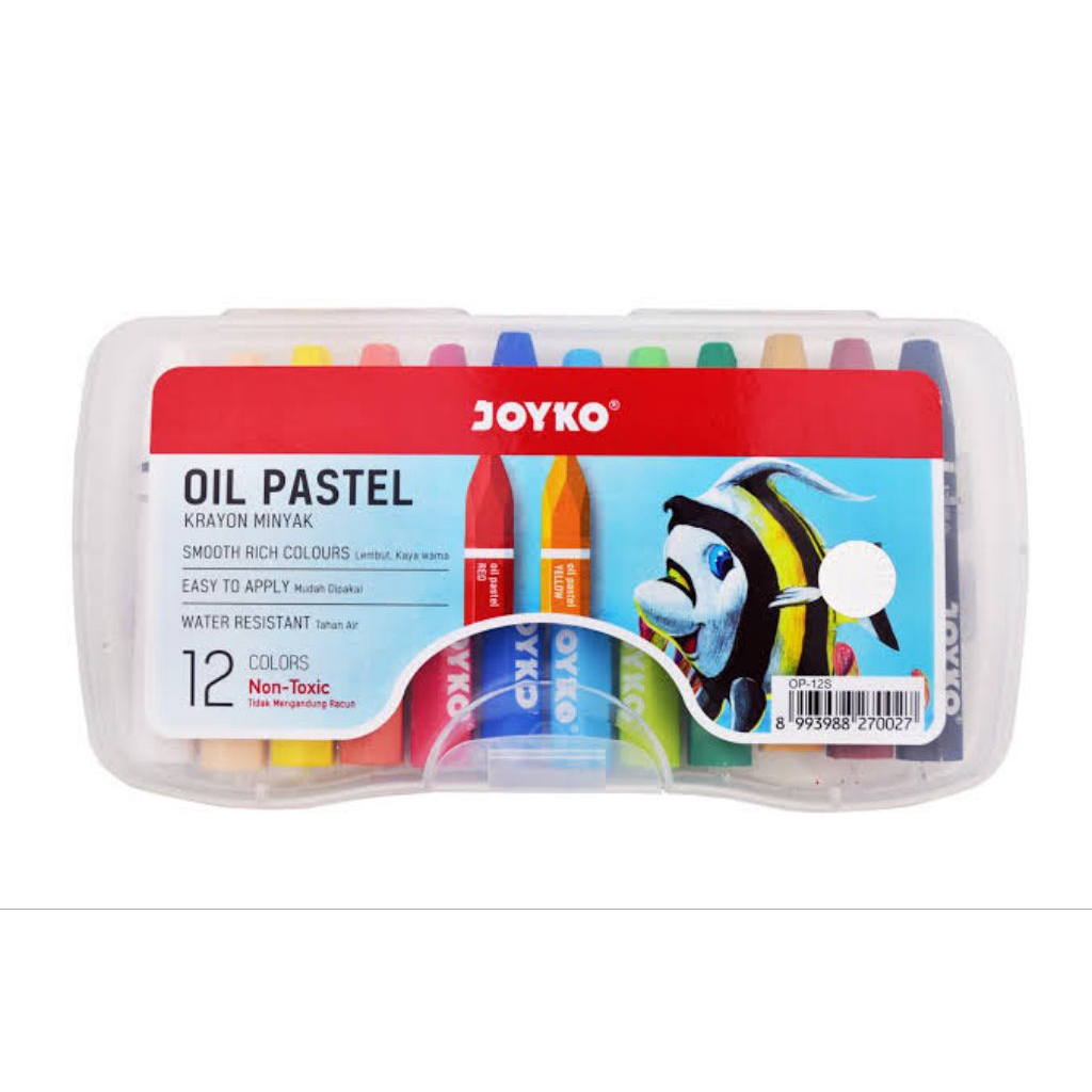

JOYKO OIL PASTEL CRAYON MINYAK 12 WARNA