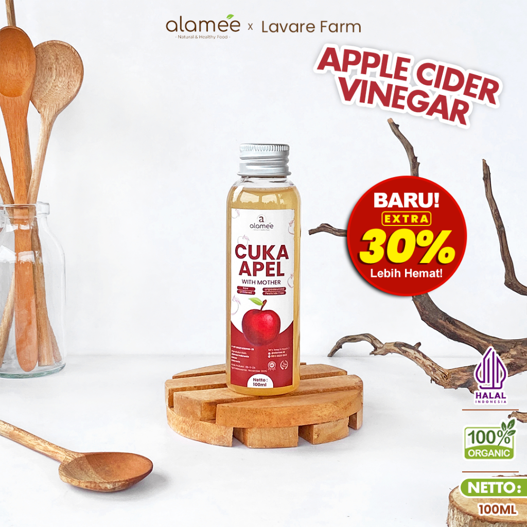 

Cuka Apel Original 100ml Organik Apple Cider Vinegar With Mother Diet Detox Detok Vinega Sari Buah CUKA Cuka Apel Murni