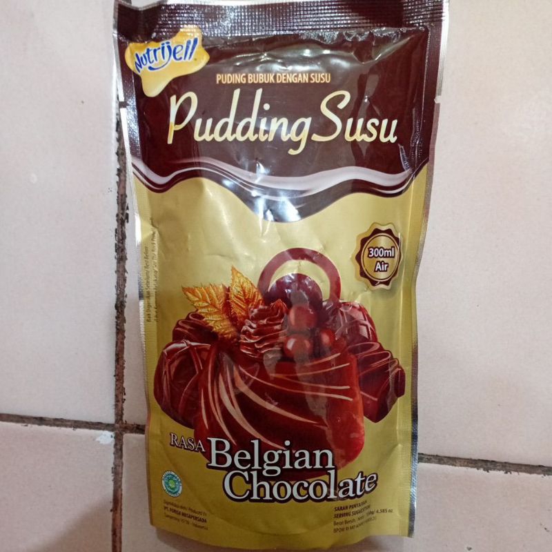 

Pudding Susu Nutrijell Rasa Belgian Chocolate 130gr