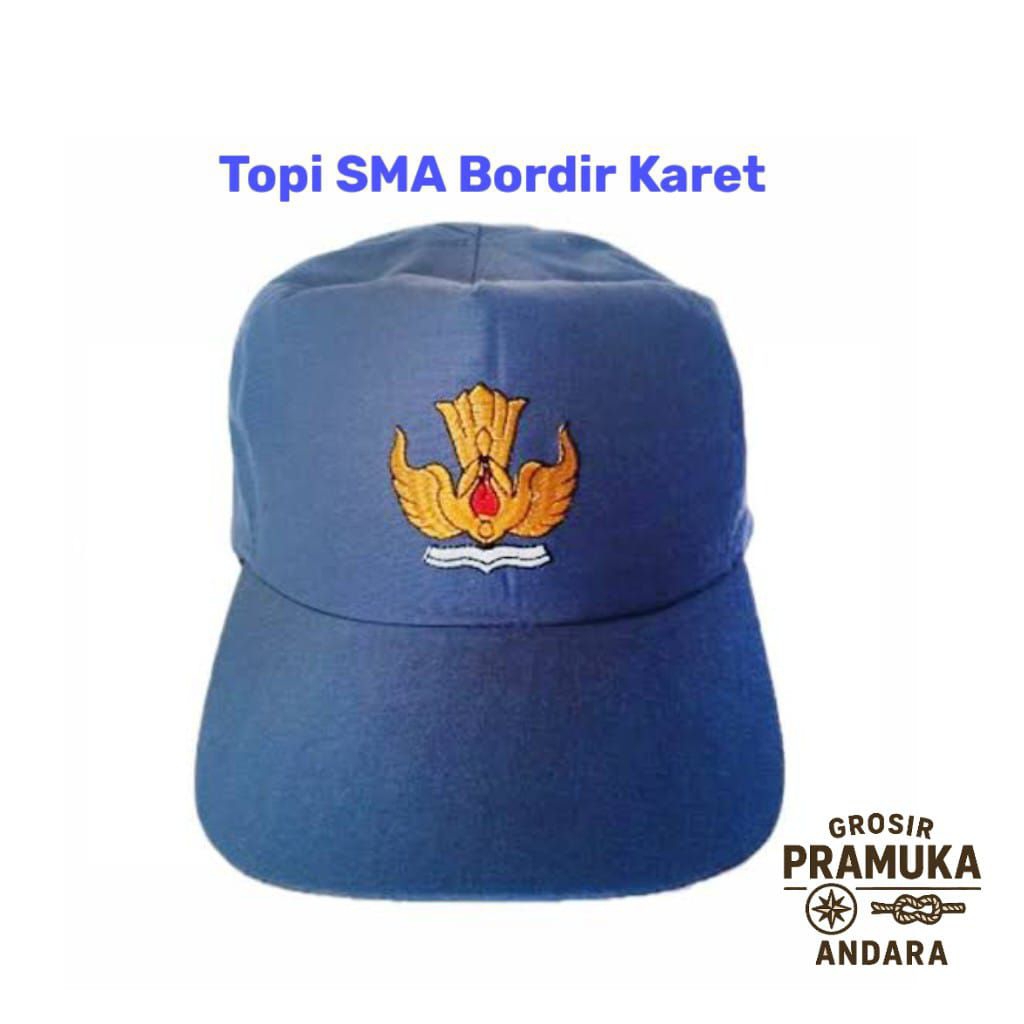 TOPI SMA BORDIR