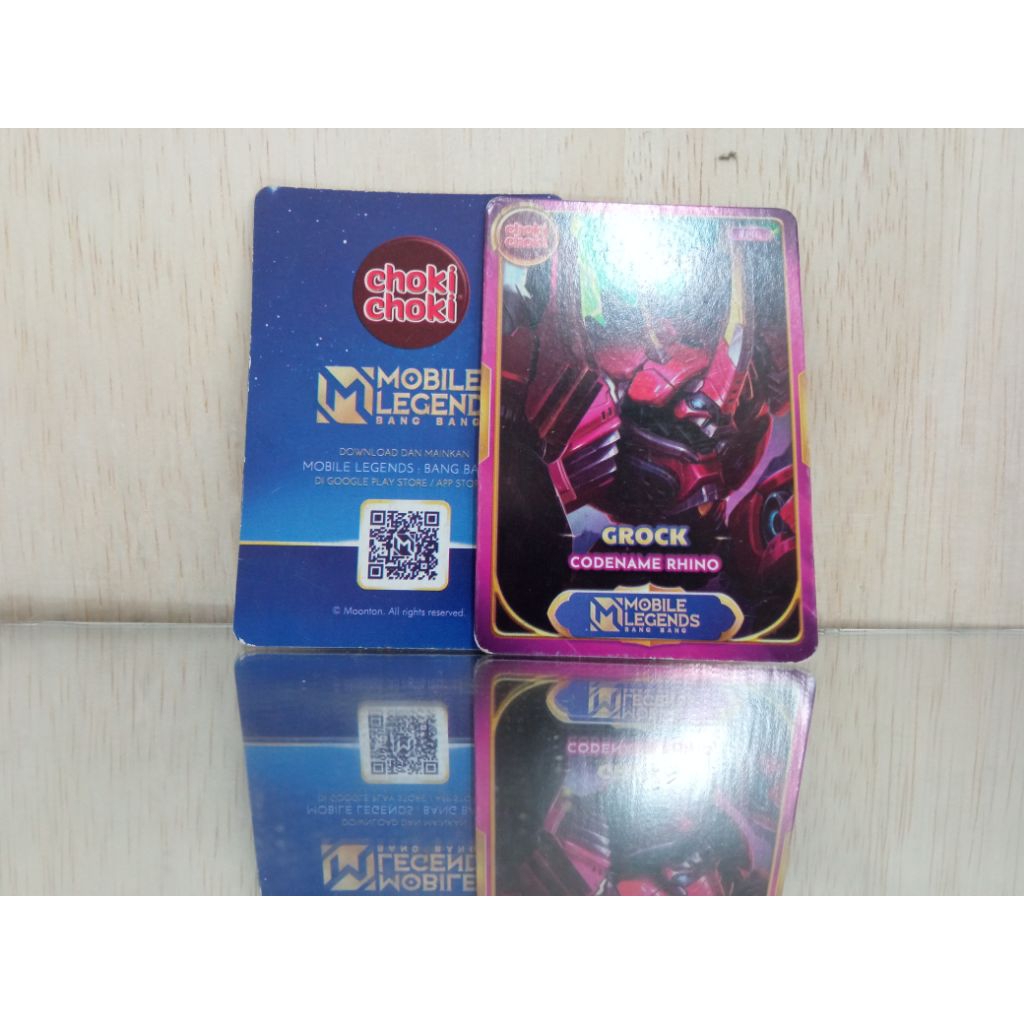 Kartu Choki-choki Mobile Legends ( Baca Deskripsi )
