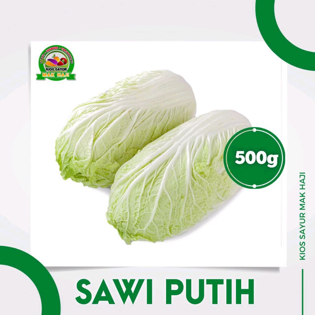 

Sawi putih segar 500g