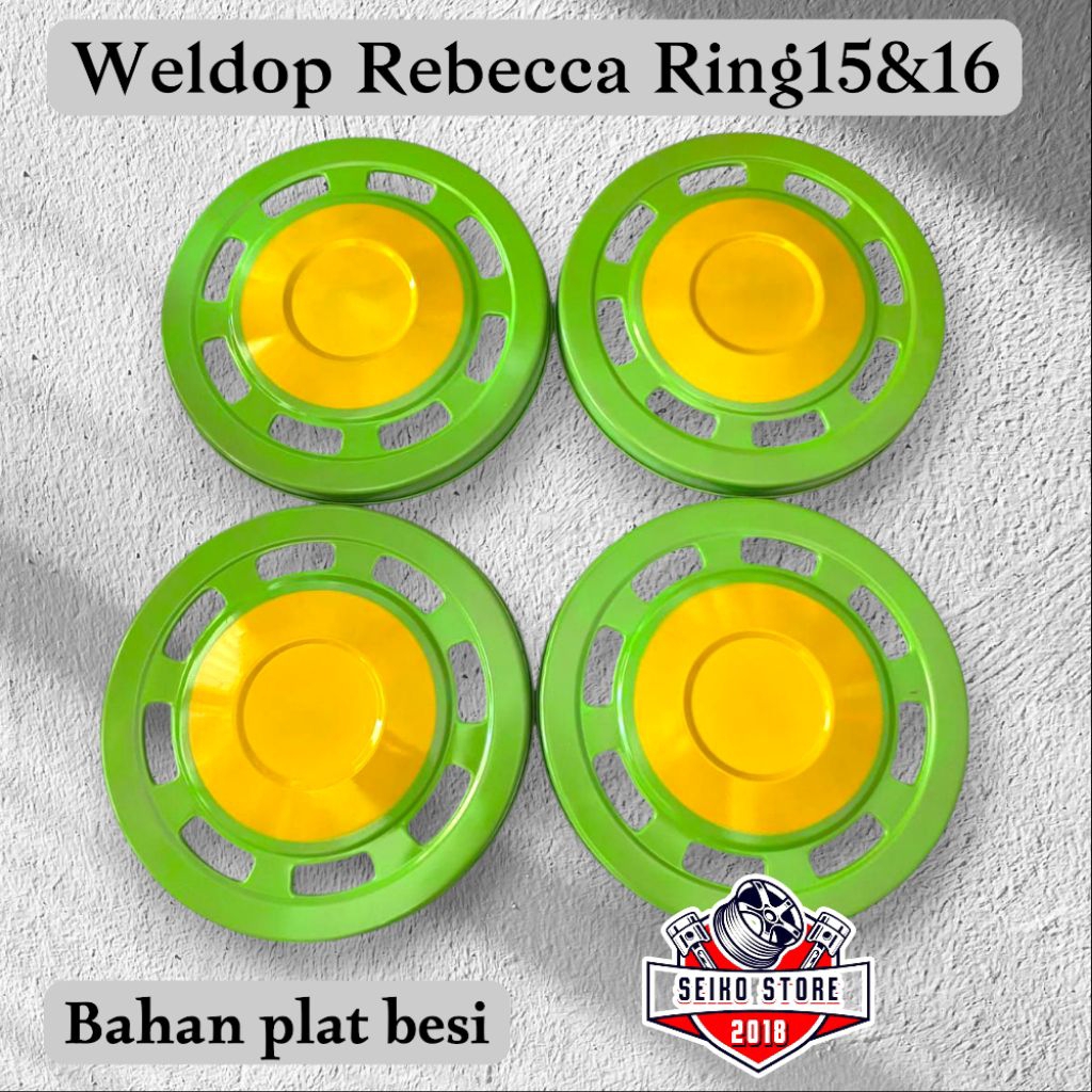 4biji Wildop Rebecca Lama truk ring15/16 bahan plat besi
