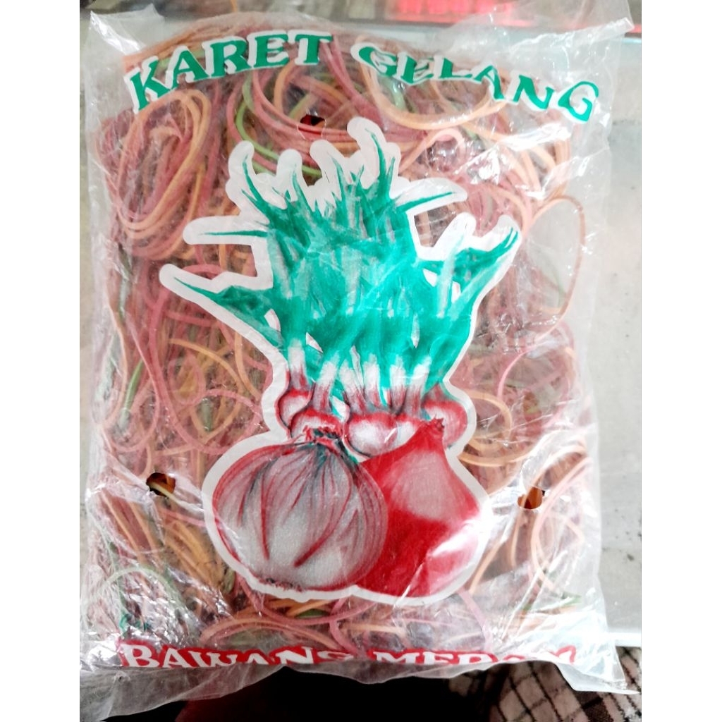 

karet gelang cap bawang werah
