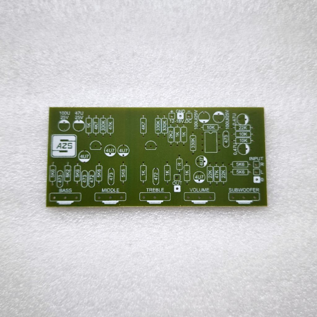 PCB Tone Control Mono Plus Middle Dan Subwoofer