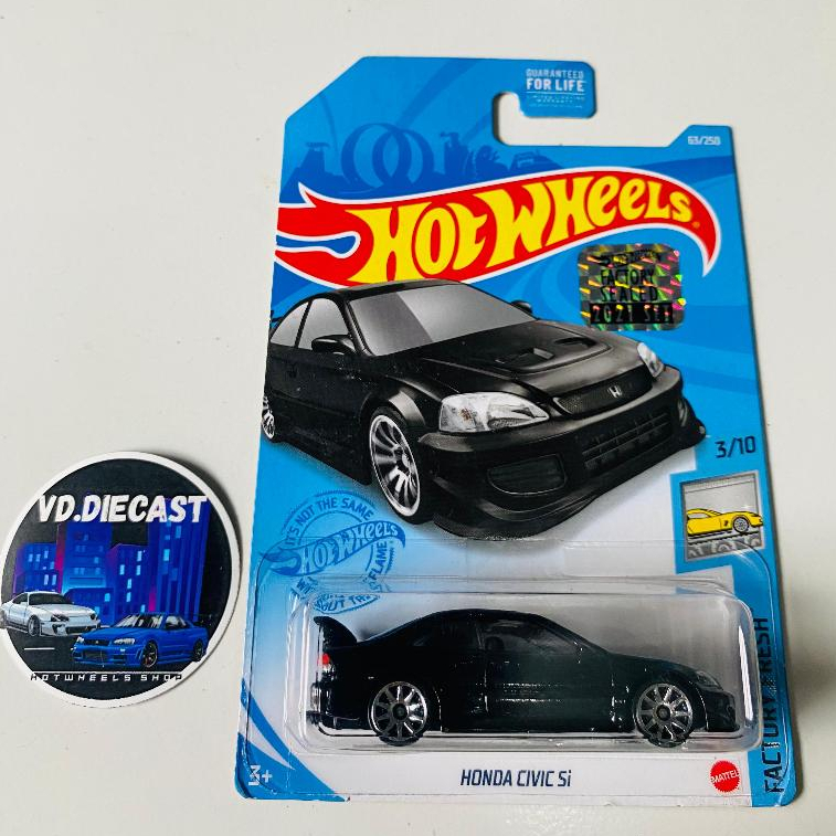 Hot Wheels CIVIC SI Hitam FS 2021