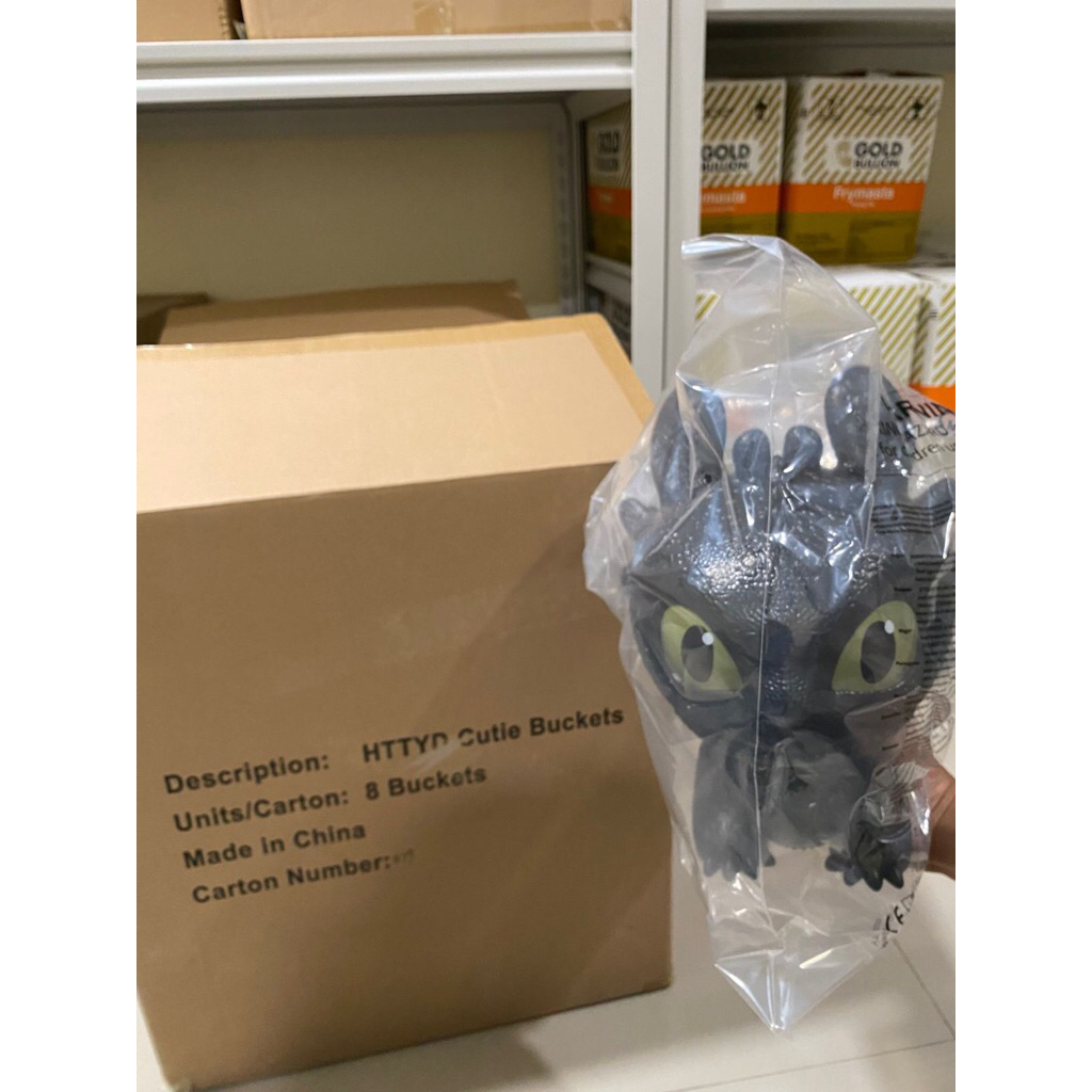 

Toothless bucket popcorn XXI jastip by naa