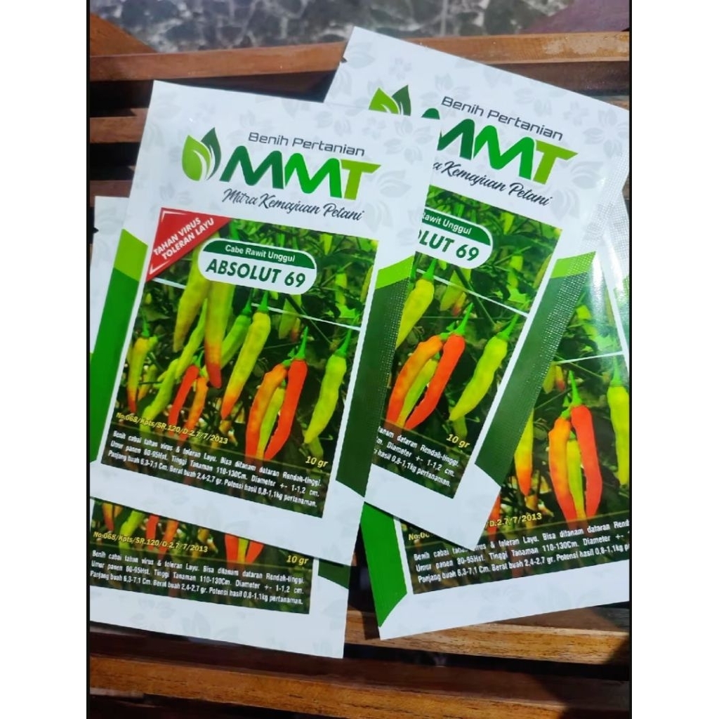 benih cabe rawit ABSOLUT 69. 10gr by MMT
