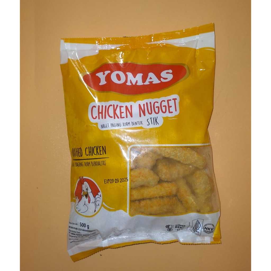 

YOMAS NAGET AYAM STIK 500 GR