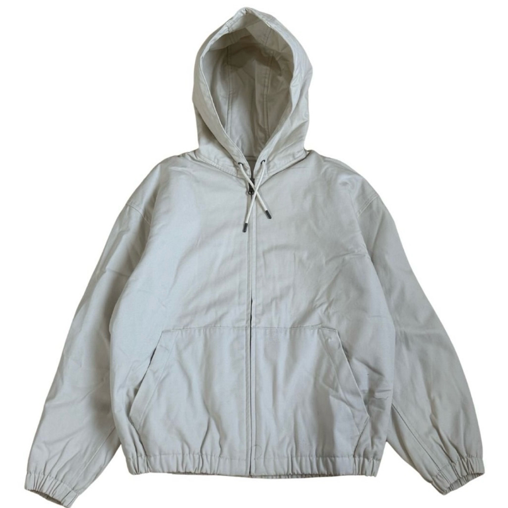 Uniqlo U Hooded Zip Up Blouson Boxy Active Jacket