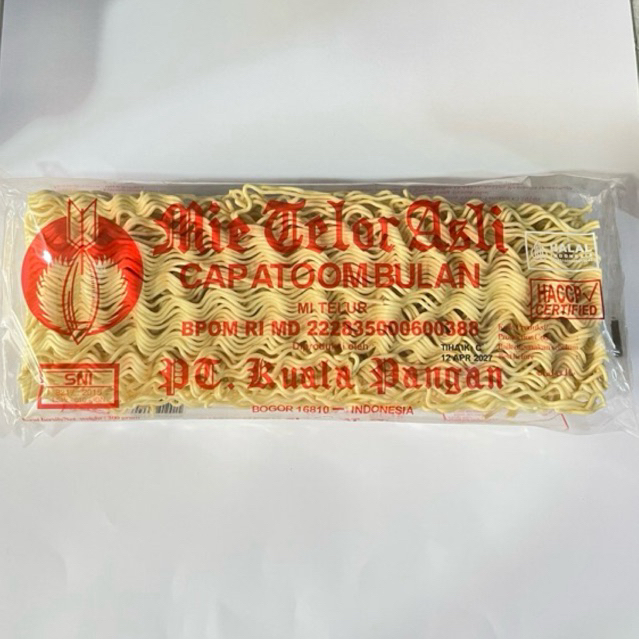 

Mi Telor Asli Cap Atoom Bulan 200g | Mie | Fresh Buah Amanah