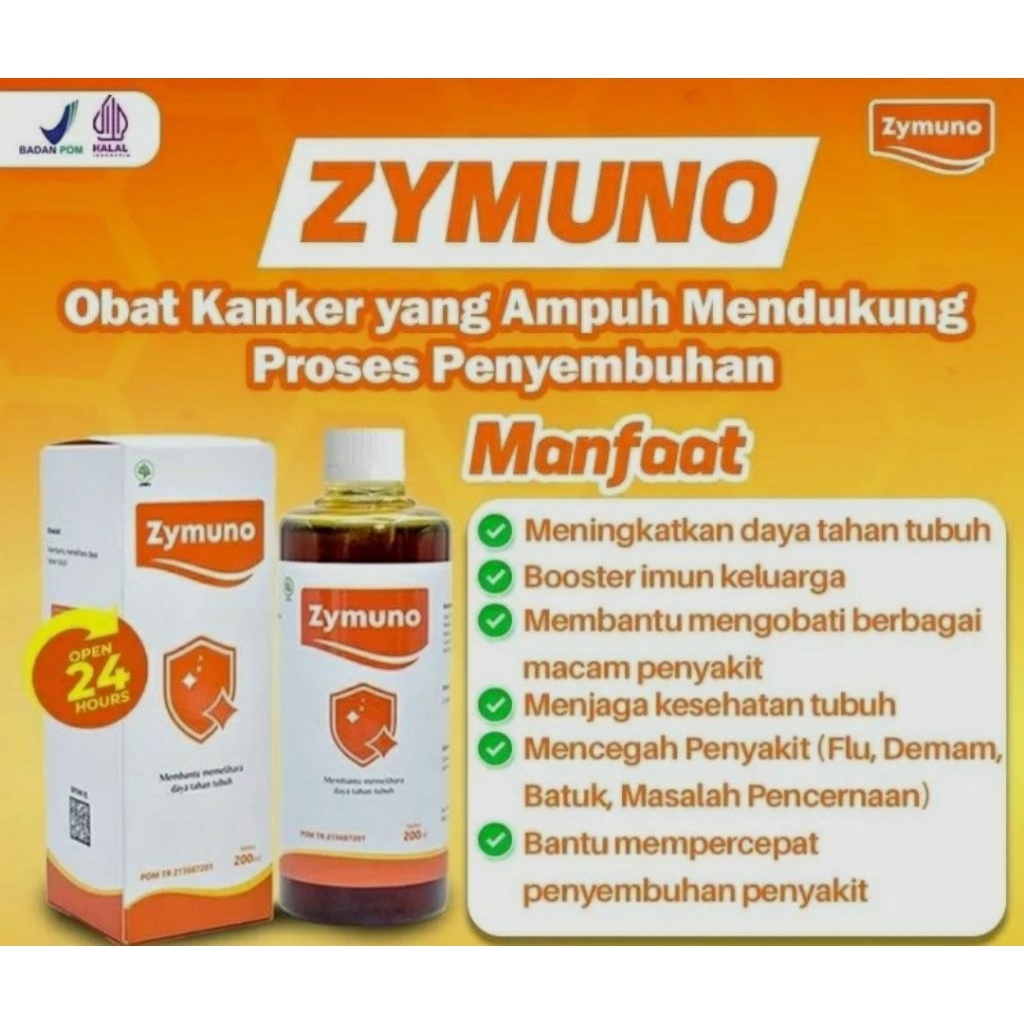 Zymuno asli original 100%. Madu Herbal Imunoterapi