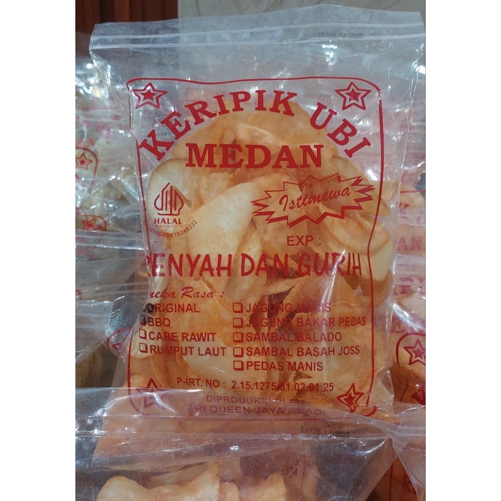 

Keripik Ubi Medan Istimewa