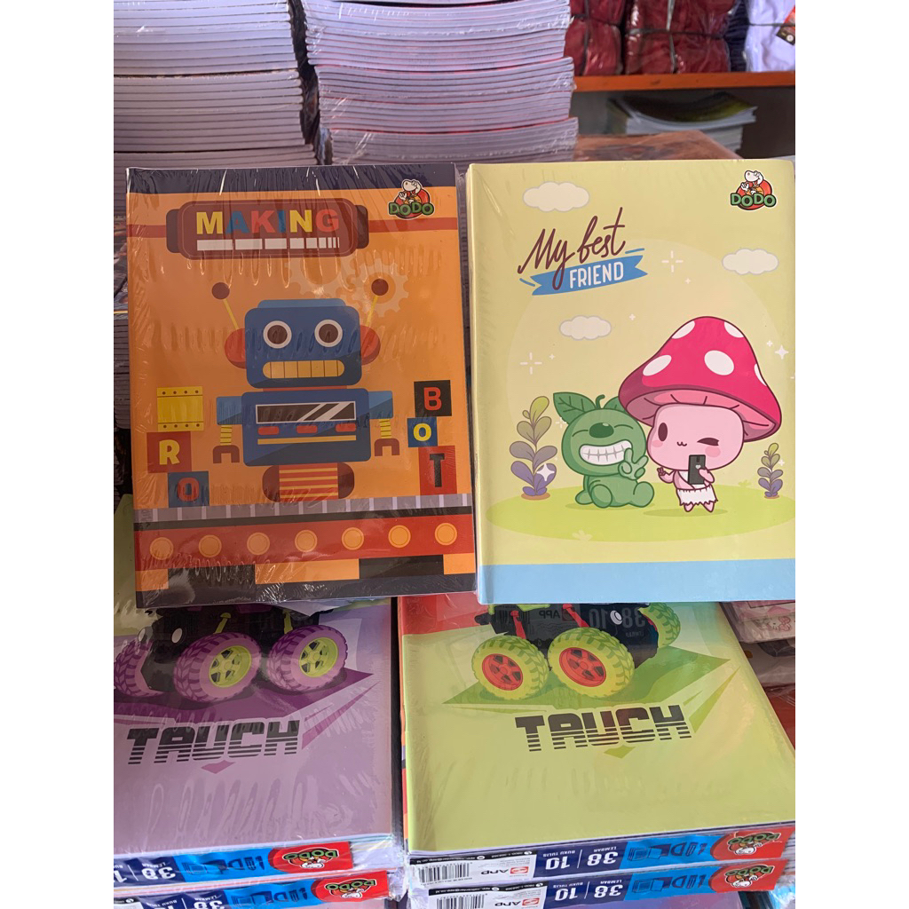 

buku tulis dodo 38 lembar 1 pak 10 buku