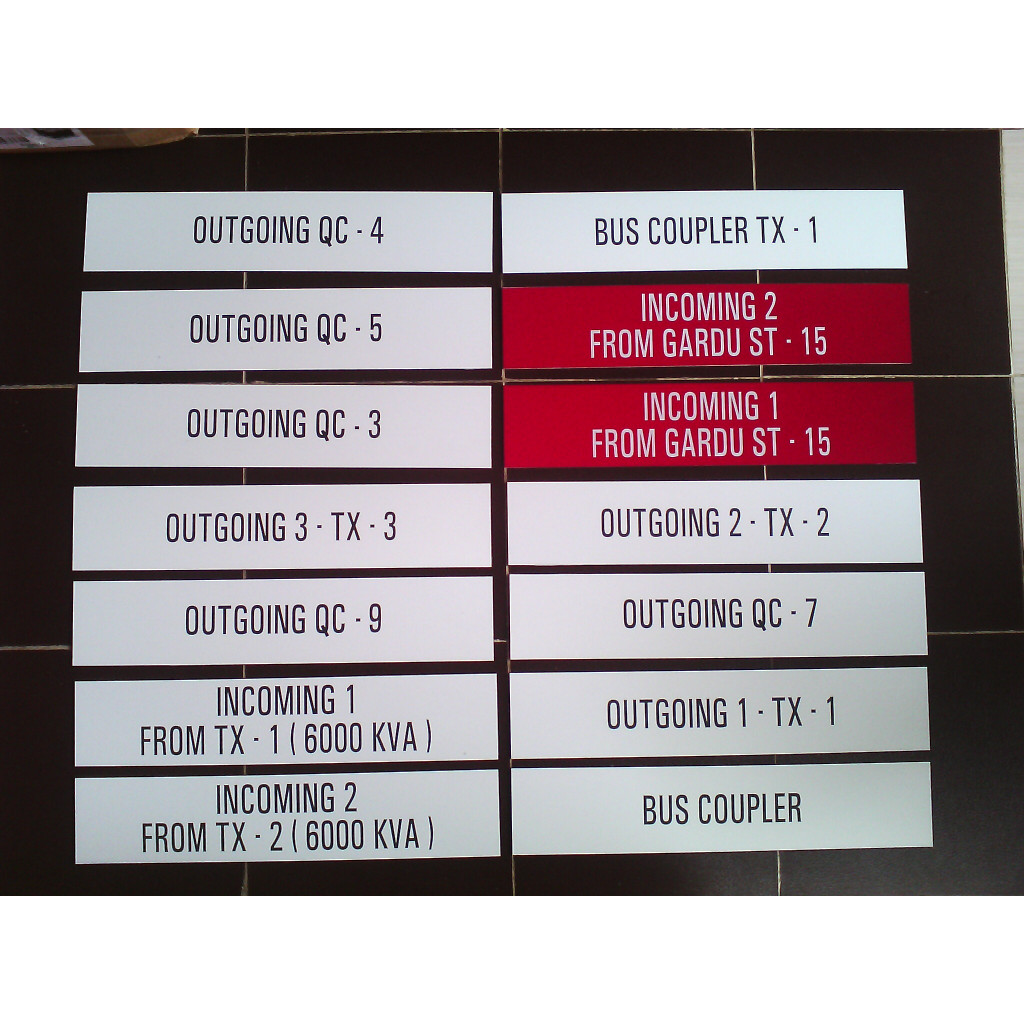 

NAMEPLATE GRAVOPLY NP2505057