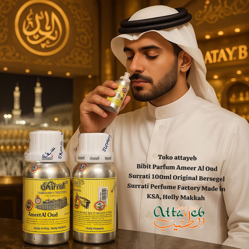 Ameer Oud Bibit Parfum Ameer Al Oud Surrati 100ml Original Bersegel