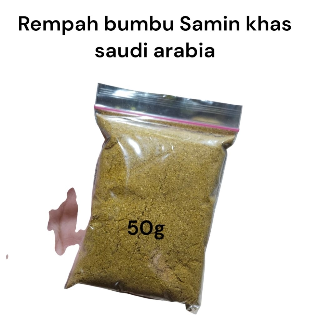 

Rempah Bumbu Nasi Samin Khas Saudi Arabia 50g