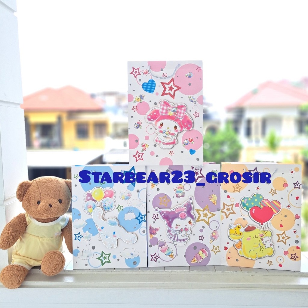 

Paperbag 3D the Star of Kuromi and Friend (FAY 602)