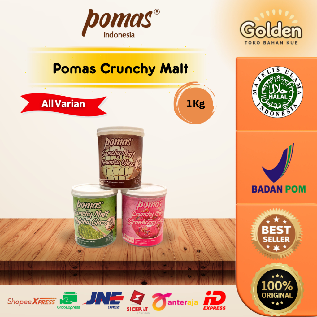 

Pomas Crunchy Malt 1 Kg All Varian