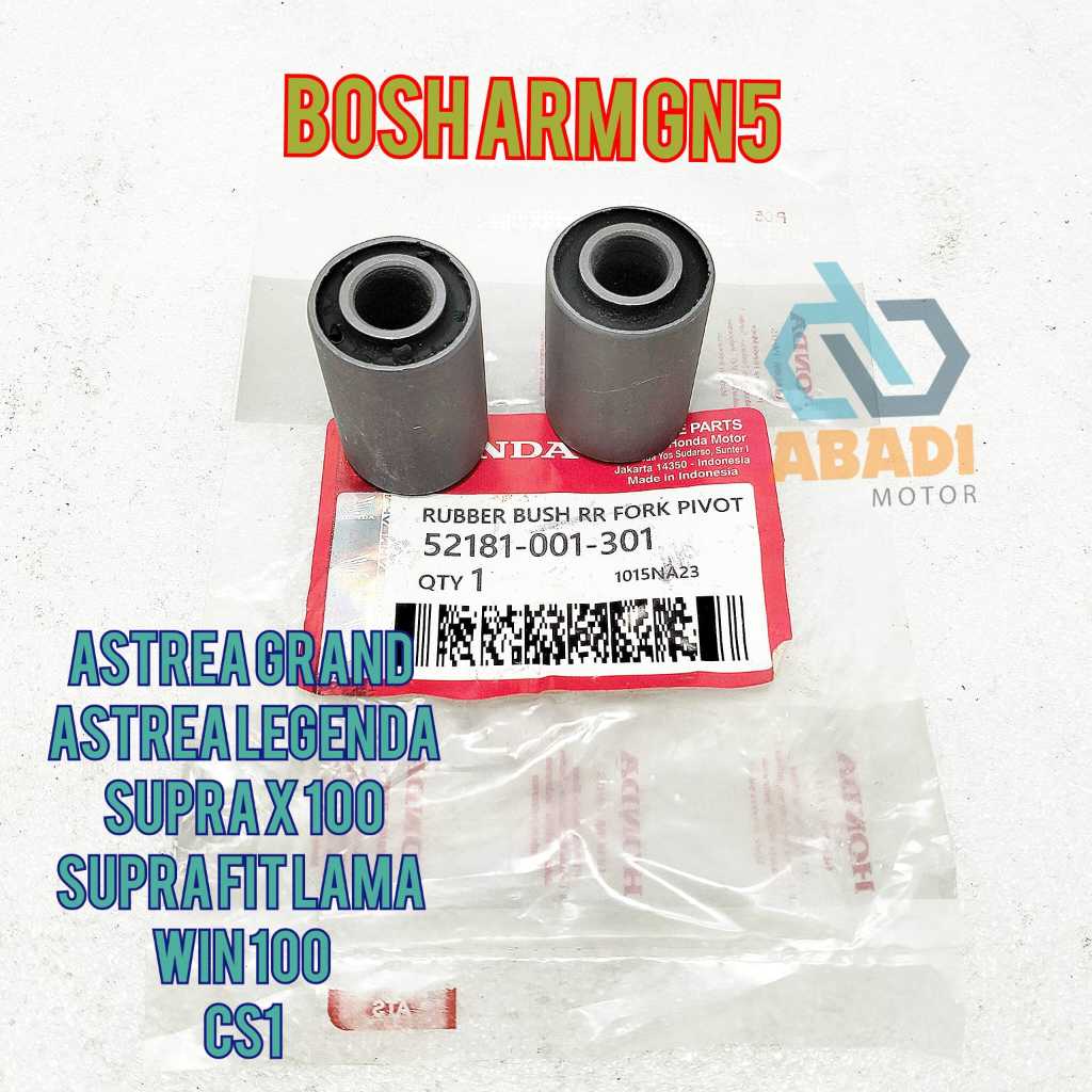 Bosh Arem Arm Ori Honda GN5 Astrea Grand Legenda Supra Fit Lama Supra x 100 Win CS1 Bos Bush Swing F