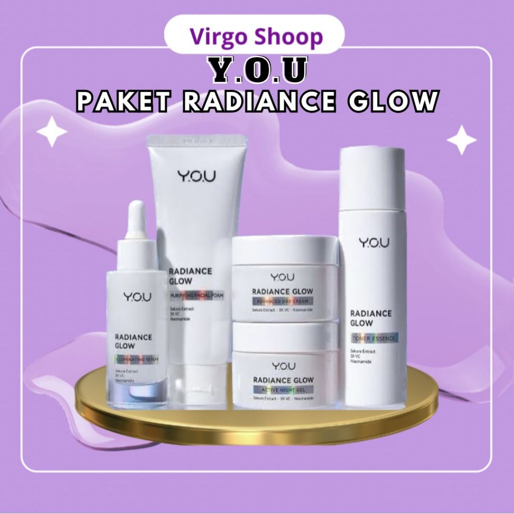 ❤️VIRGO❤️ YOU Radiance Glow Series - Serum Glowing - Illuminating Serum You Radiance - Virgo Shoop