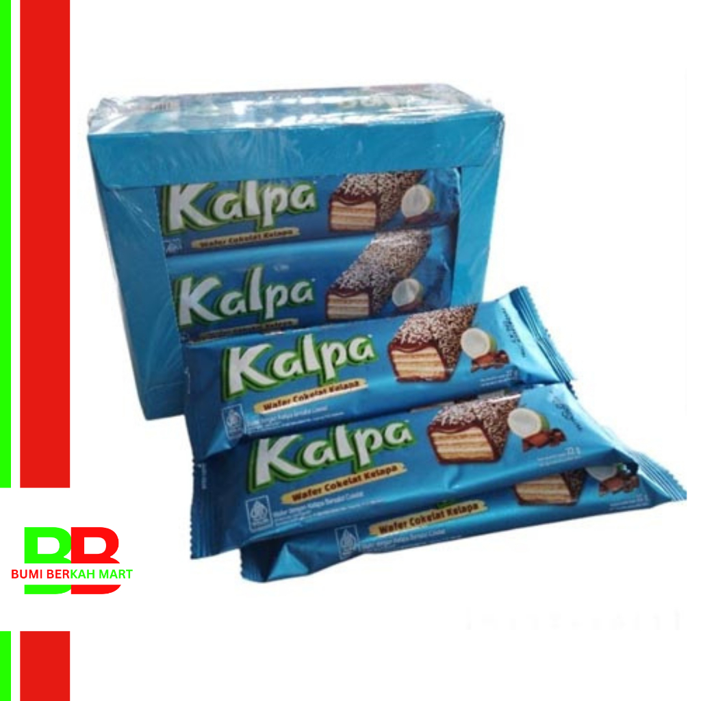 

PROMO TERMURAH! KUE / WAFER KALPA / KUE COKLAT TABUR KELAPA ISI 12