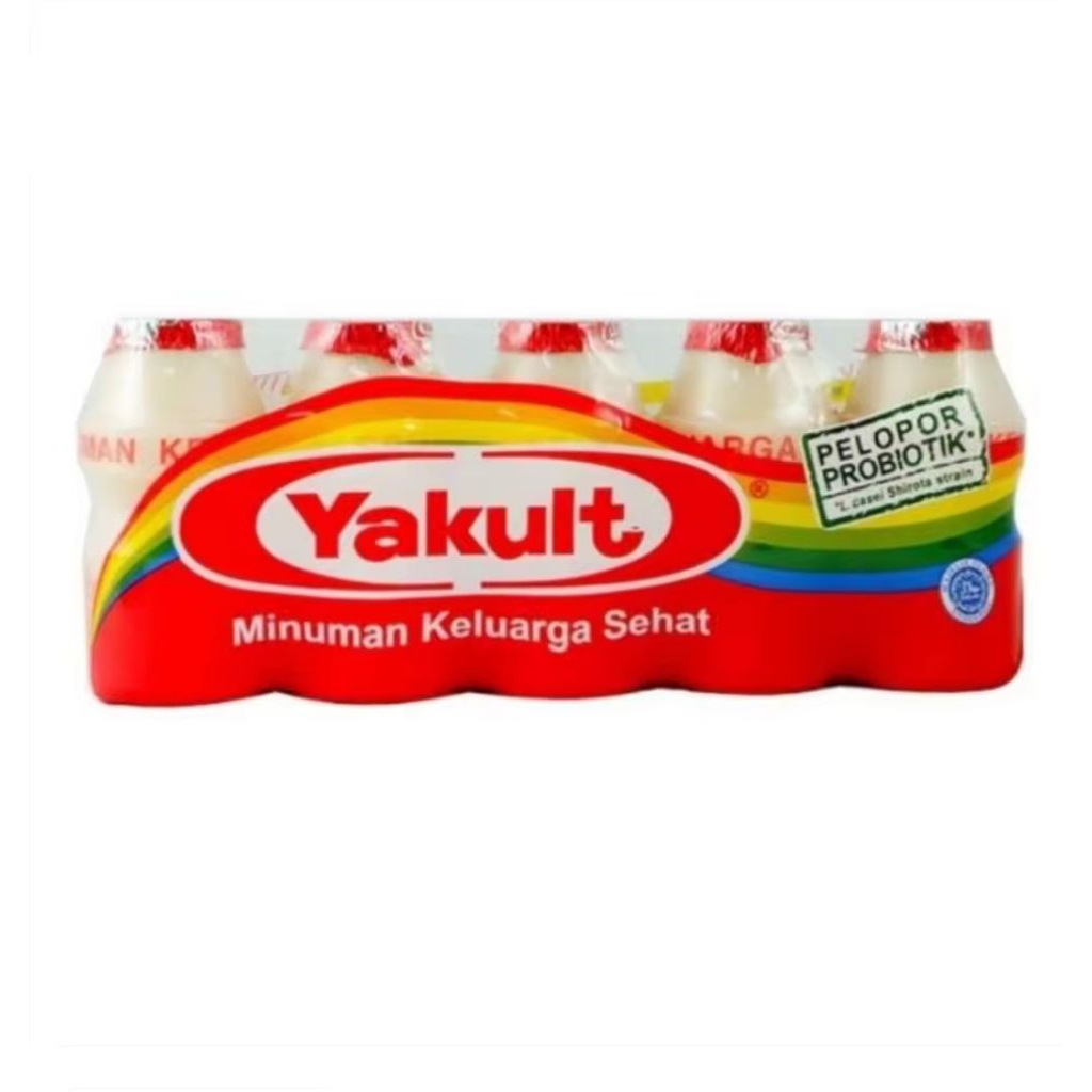 

Yakult minum keluarga sehat dengan Probiotik isi 5 botol/susu prementasi