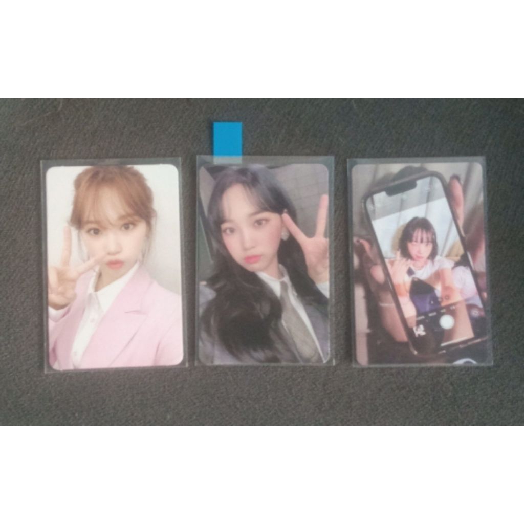 Official PC Photocard Chaewon IZ*ONE Bloom*Iz I Will Peace Le Sserafim Selfie Metal iPhone Unforgive