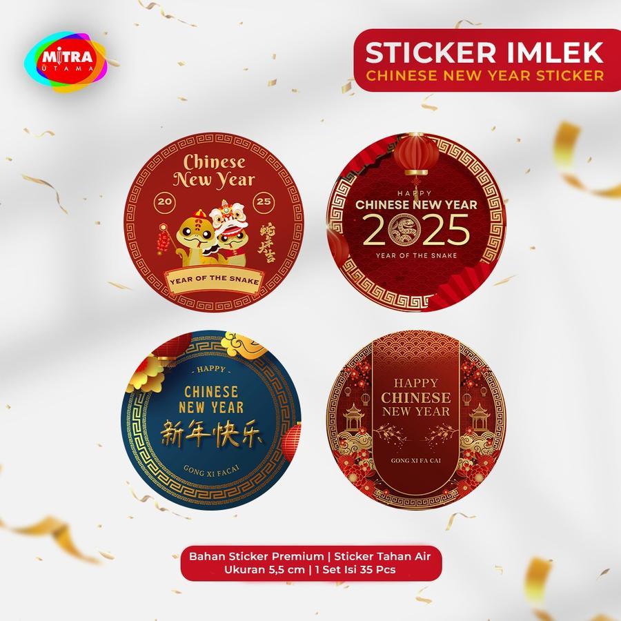 

Stiker Imlek | Sticker Chinese New Year | Stiker Imlek Vinyl Premium Anti Air - Anti Sobek