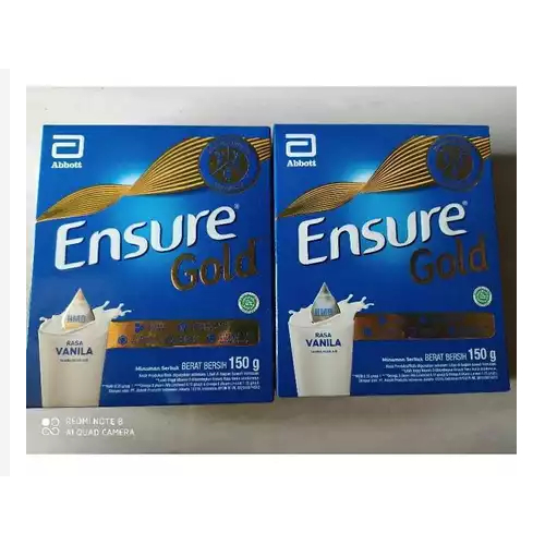 

Ensure Gold HMB Vanila 150 g - Nutrisi Dewasa Rendah Laktosa