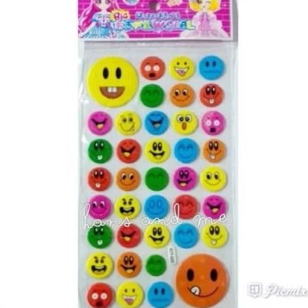

Sticker Anak Stiker Emoticon Warna Warni