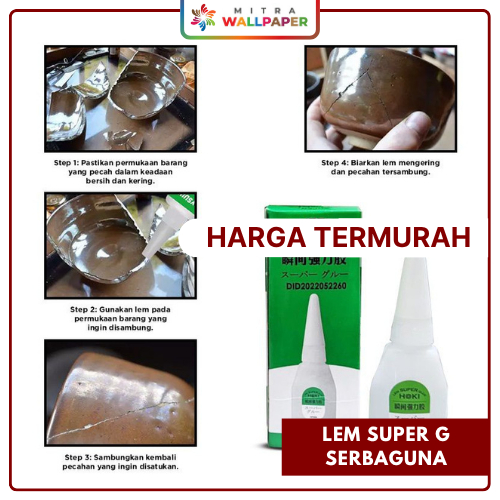 Lem Kuat Super Kuat Lem Super Glue Asli Lem Cair Multifungsi
