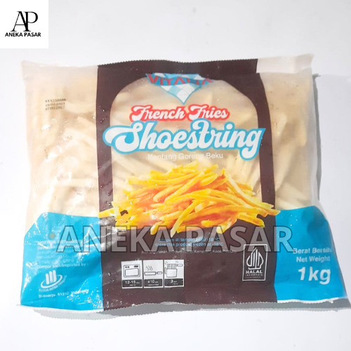 

Vitalia Shoestring Fries Kentang Goreng 1kg