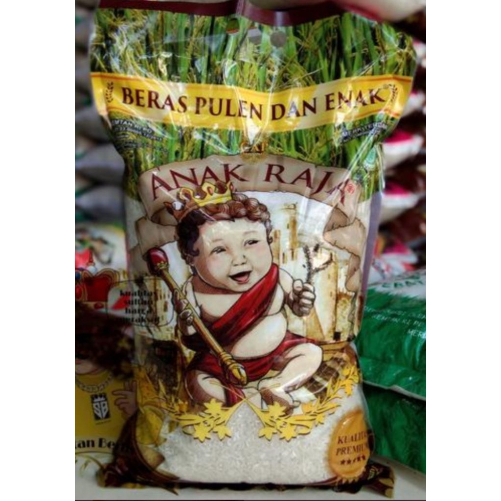 

Beras Premium Anak Raja 5 Kg Pulen & Wangi
