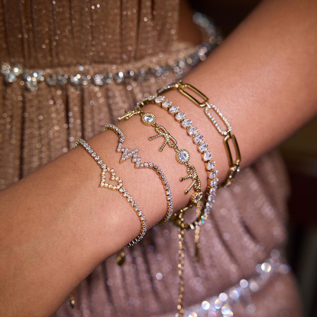 Gelang Anti Karat-Tennis Bracelet-Beads Bracelet