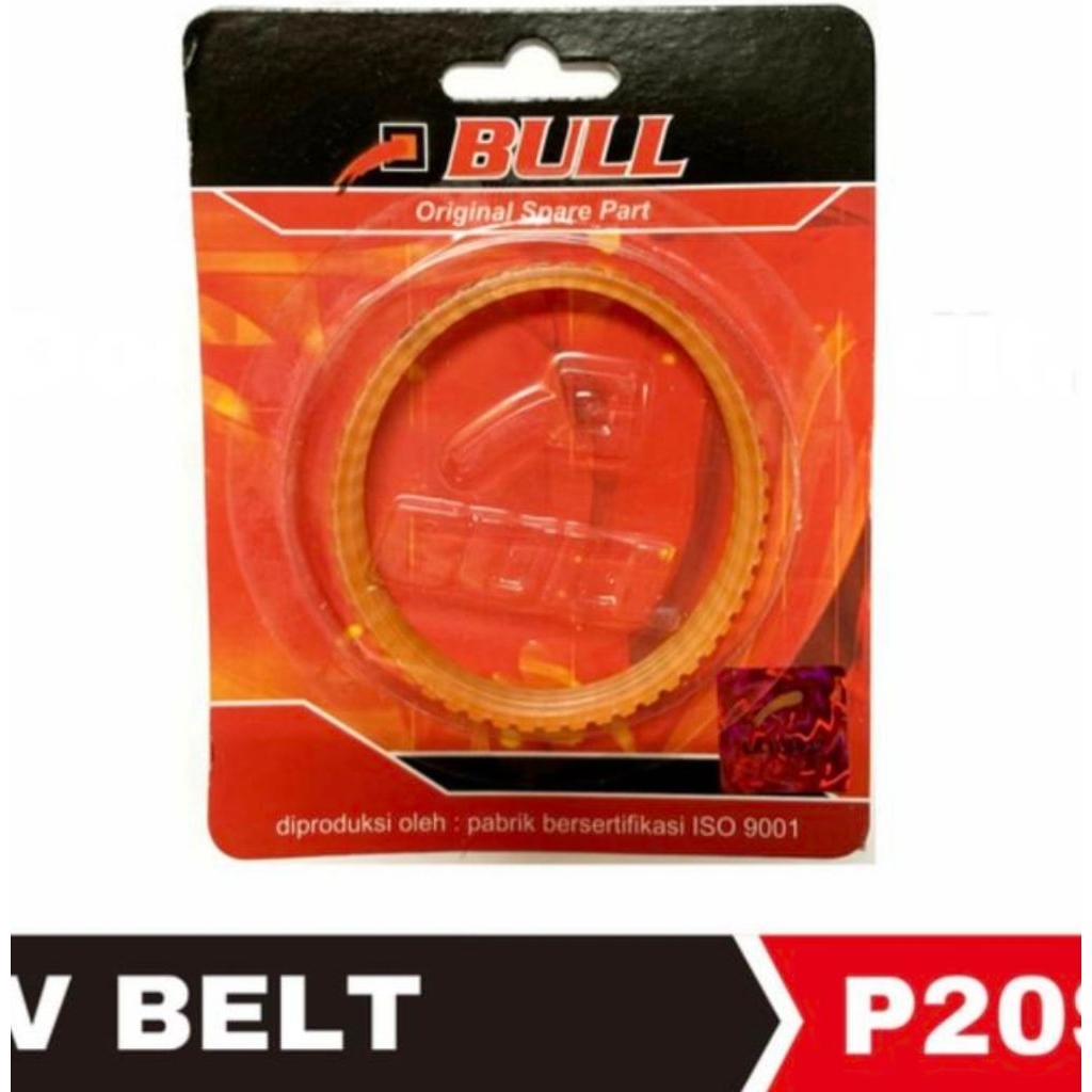 VANBELT FANBELT VBELT P20SB MESIN KETAM PASAH HITACHI MERK BULL