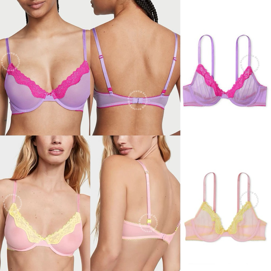 Victoria Secret Original Unlined Bra No Push Up Size 34B 34C 11239472