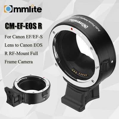 Commlite Comix CM-EF-EOS R Adapter AF Lensa Canon EF/EF-S To EOS R / Adaptor EOS R / Adapter EOS R