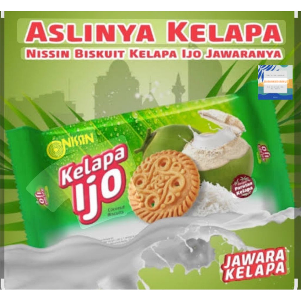 

Nissin Kelapa Ijo 280 gram